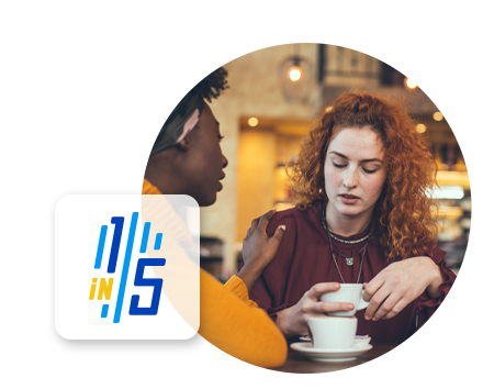 Conversation over coffee